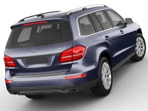 mercedes gls 2017 3D Model