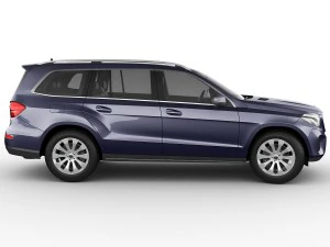 mercedes gls 2017 3D Model