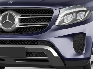 mercedes gls 2017 3D Модель