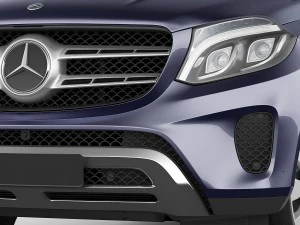 mercedes gls 2017 3D Model