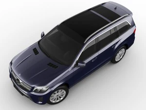 mercedes gls 2017 3D Model