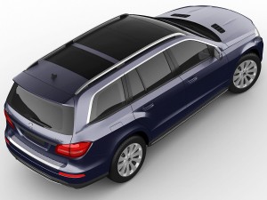 mercedes gls 2017 3D Модель