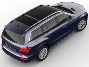 mercedes gls 2017 3D Model