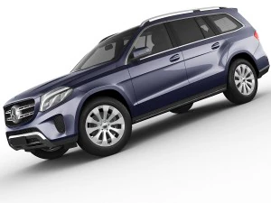mercedes gls 2017 3D Model