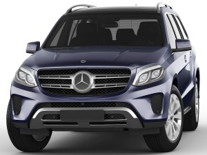 mercedes gls 2017 3D Модель