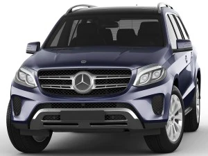 mercedes gls 2017 3D Model