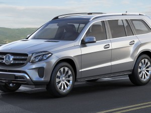 mercedes gls 2017 3D Модель