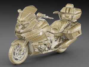 k1600 gtl Modello 3D