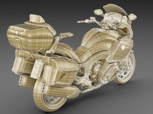 k1600 gtl Modello 3D