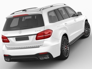 mercedes gls63 amg Model 3D