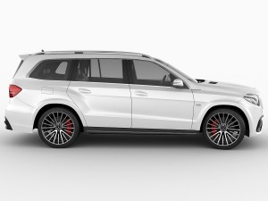 mercedes gls63 amg Model 3D