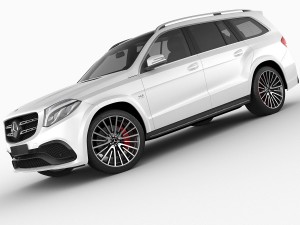 mercedes gls63 amg Model 3D