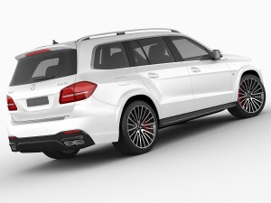mercedes gls63 amg Model 3D