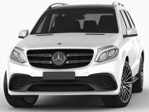 mercedes gls63 amg Model 3D