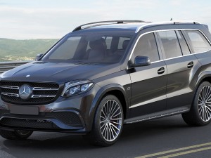 mercedes gls63 amg Model 3D