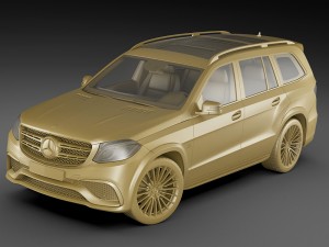 mercedes gls63 amg Model 3D