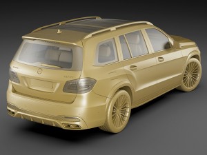 mercedes gls63 amg Model 3D
