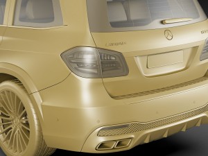 mercedes gls63 amg Model 3D