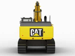 excavator cat 345 dl Modello 3D