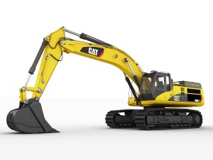 excavator cat 345 dl Modello 3D