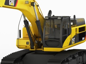 excavator cat 345 dl Modello 3D