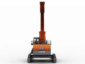 hitachi ex1900 Modelo 3D