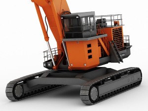 hitachi ex1900 Modelo 3D