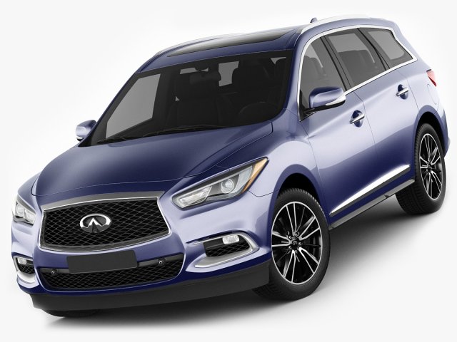 infinti qx60 2016 Model 3D .c4d .max .obj .3ds .fbx .stl .blend 