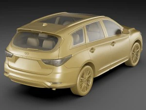infinti qx60 2016 3D Model