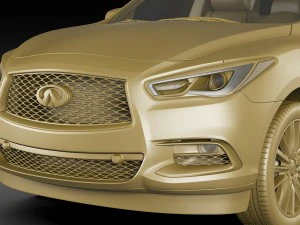 infinti qx60 2016 3D Model