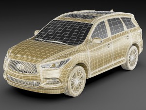 infinti qx60 2016 Model 3D