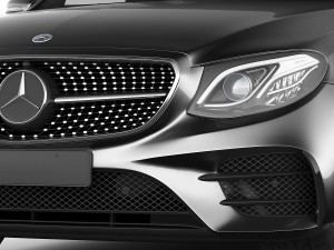 mercedes e43 amg 2017 sedan 3D Model