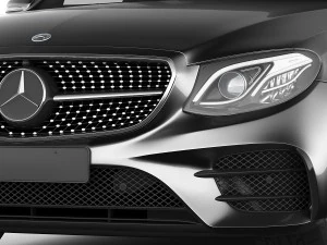 mercedes e43 amg 2017 sedan 3D Model