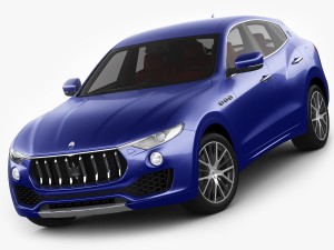 maserati levante 2017 3D Model