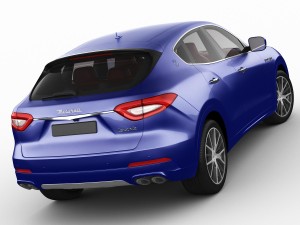 maserati levante 2017 Model 3D