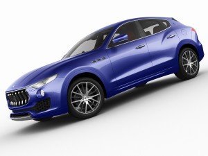 maserati levante 2017 Model 3D