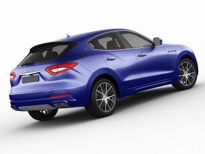 maserati levante 2017 Model 3D