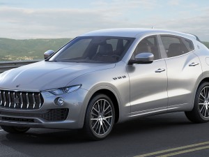 maserati levante 2017 Model 3D