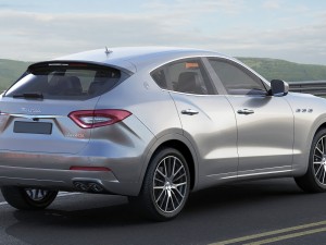 maserati levante 2017 Model 3D