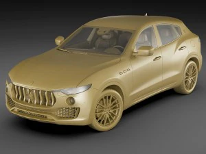 maserati levante 2017 3D Model