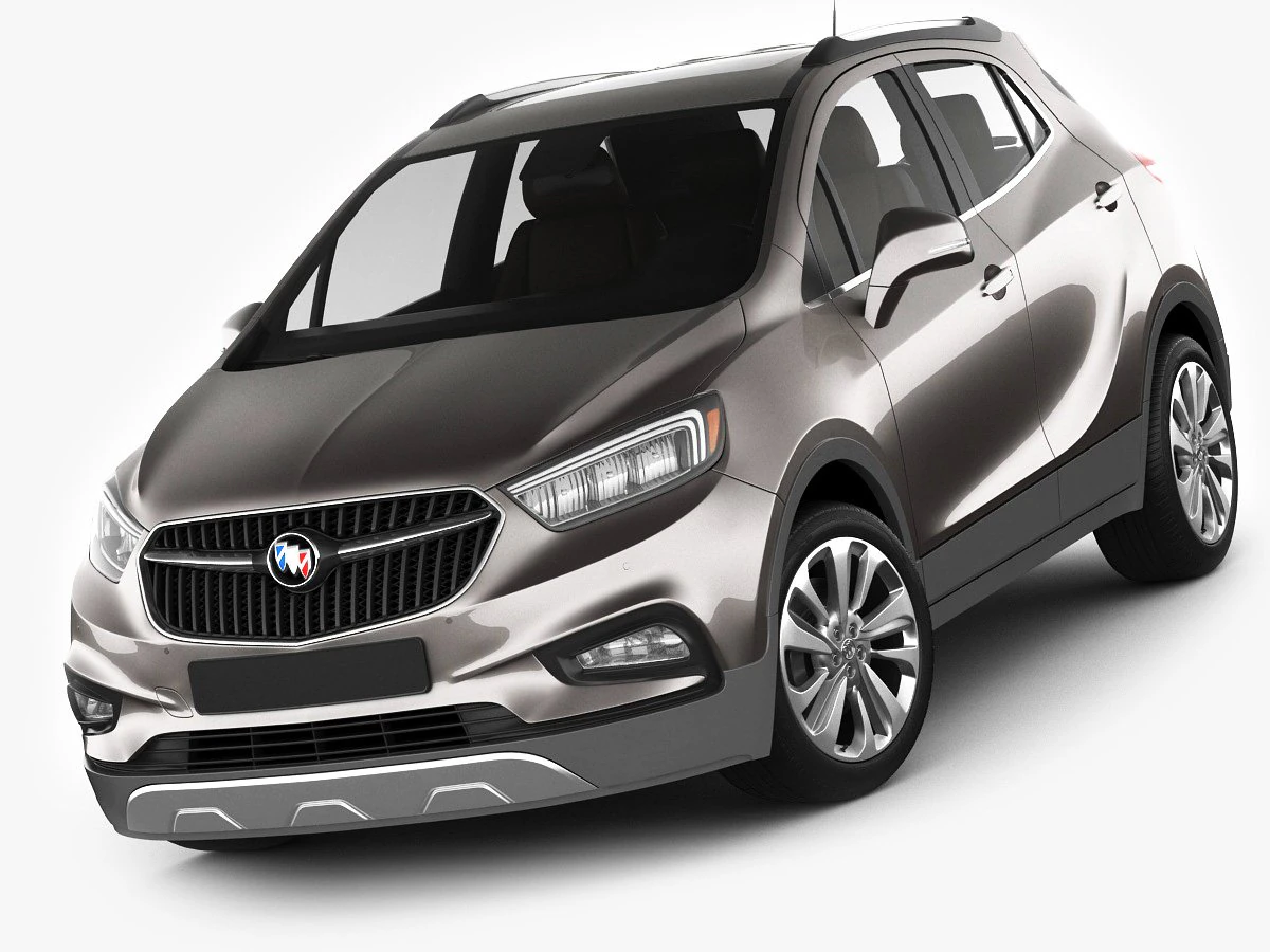 buick encore 2017 3D Model .c4d .max .obj .3ds .fbx .stl .blend 