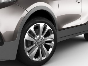 buick encore 2017 3D Модель