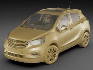 buick encore 2017 3D Модель