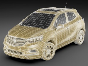 buick encore 2017 3D Модель