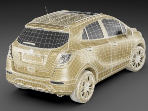 buick encore 2017 3D Модель