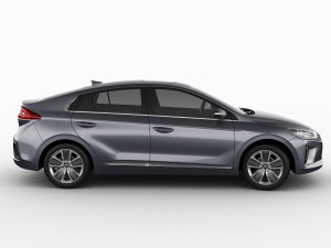 hyundai ioniq hybrid 2017 3D 모델