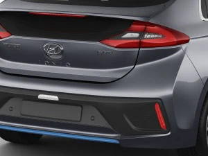 hyundai ioniq hybrid 2017 3D Model