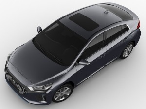 hyundai ioniq hybrid 2017 3D 모델