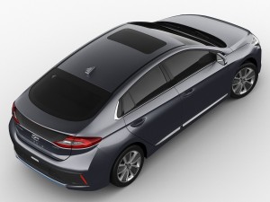 hyundai ioniq hybrid 2017 3D 모델
