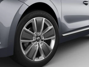hyundai ioniq hybrid 2017 3D Model